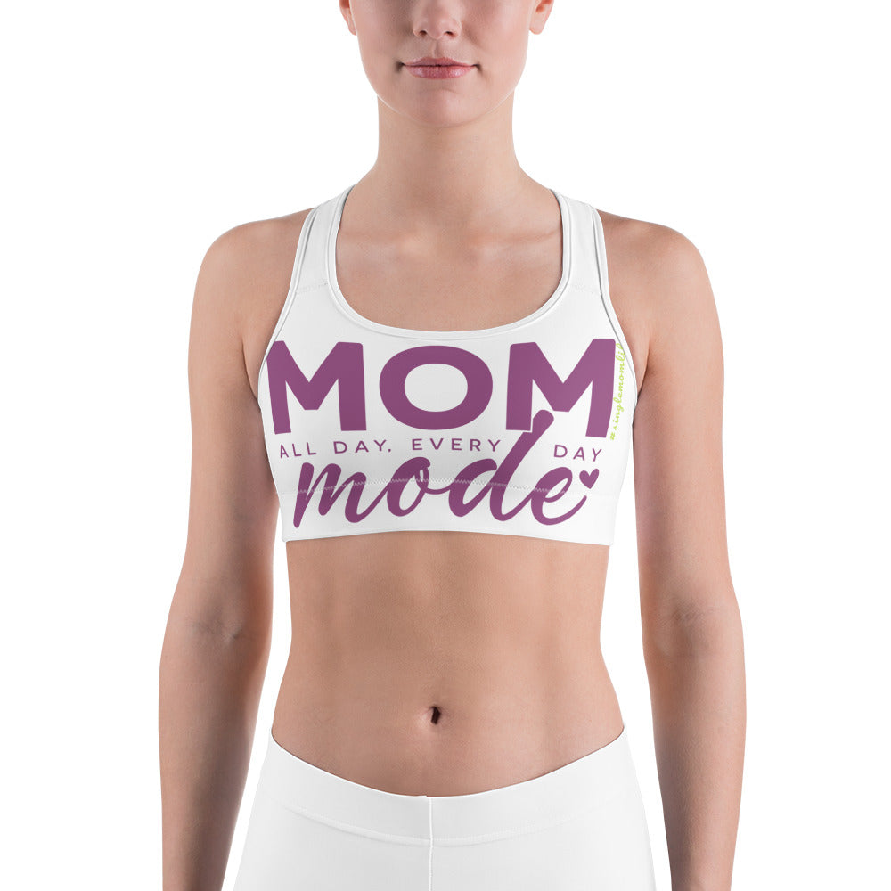 Momma Mom Single Mom Sports bra – Brazen and Bold